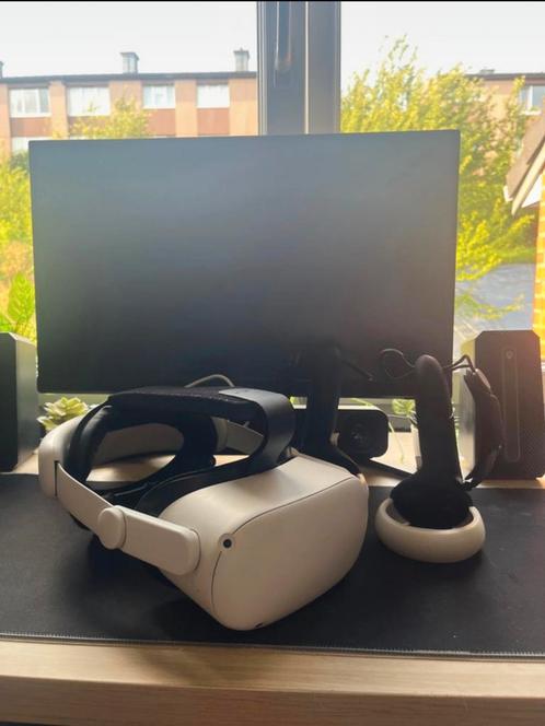 Meta quest, Games en Spelcomputers, Virtual Reality, Zo goed als nieuw, Overige platformen, VR-bril, Ophalen of Verzenden