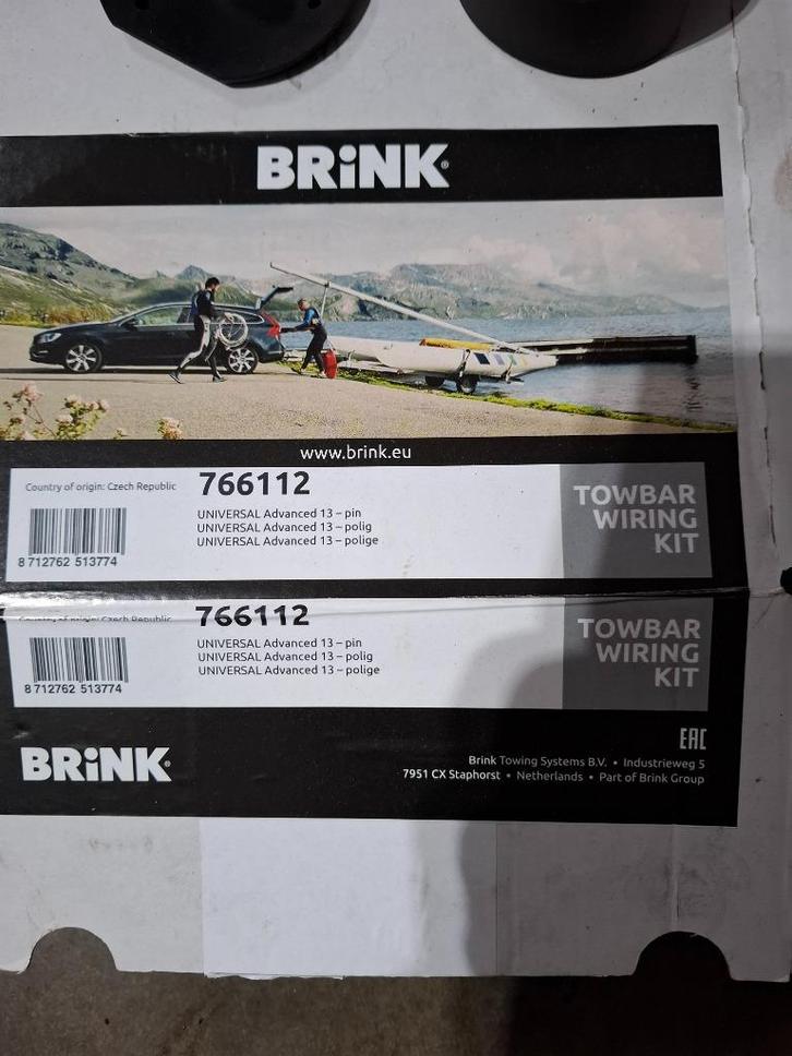 trekhaak kabelset 13 polig Brink 766112, Auto-onderdelen, Elektronica en Kabels, Universele onderdelen, Nieuw, Ophalen of Verzenden
