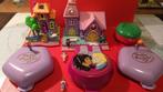 Set van 6 stuks Polly Pocket - Bluebird - Disney, Verzamelen, Stripfiguren, Gebruikt, Ophalen of Verzenden, Overige figuren, Beeldje of Figuurtje