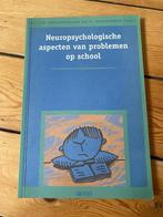 Nieuw: Neuropsychologische aspecten van problemen op school., Functieleer of Neuropsychologie, Ophalen of Verzenden, Zo goed als nieuw