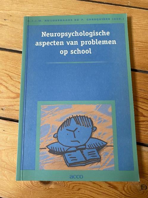 Nieuw: Neuropsychologische aspecten van problemen op school., Boeken, Psychologie, Zo goed als nieuw, Functieleer of Neuropsychologie