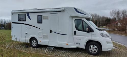 Camper, Caravans en Kamperen, Mobilhomes, Particulier, Half-integraal, tot en met 5, Fiat, Diesel, 7 tot 8 meter, Ophalen