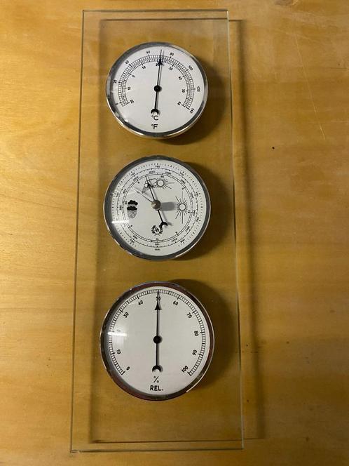 Barometers: klassiek of tendens barometer, Audio, Tv en Foto, Weerstations en Barometers, Zo goed als nieuw, Barometer, Ophalen