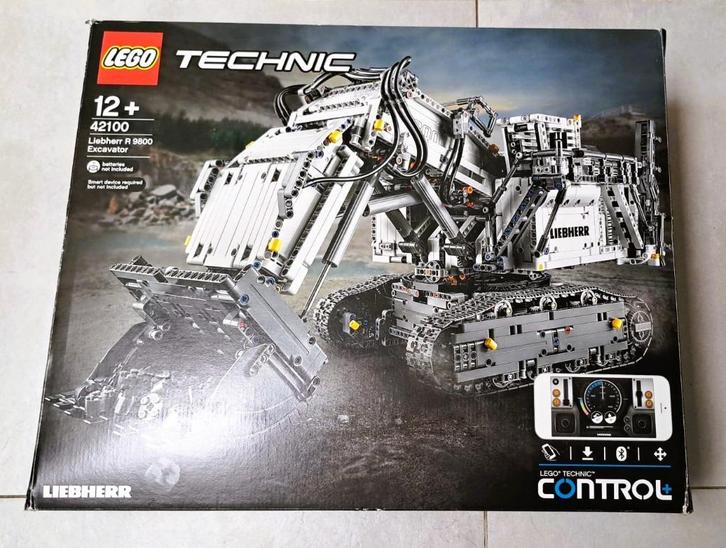 Lego Liebherr Graafmachine 42100, Kinderen en Baby's, Speelgoed | Duplo en Lego, Zo goed als nieuw, Lego, Complete set, Ophalen of Verzenden