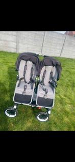 Bugaboo twin buggy avec accessoires et maxi-cosi, Comme neuf, Enlèvement