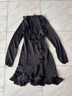 Nouvelle robe portefeuille Vero Moda taille XS (nr6204), Noir, Taille 34 (XS) ou plus petite, Enlèvement ou Envoi, Longueur genou