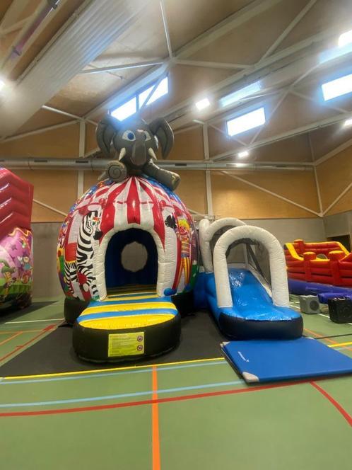 Springkasteel te koop, Kinderen en Baby's, Speelgoed | Buiten | Springkussens, Zo goed als nieuw, Ophalen