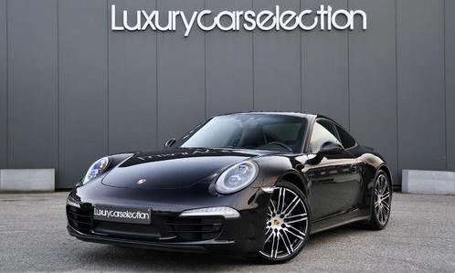 Porsche 911 991 4 Coupé Black Edition PDK *BTW/CHRONO/FULL*, Autos, Porsche, Entreprise, Achat, 4x4, ABS, Caméra de recul, Phares directionnels