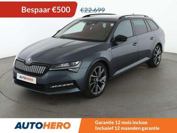 Skoda Superb 1.4 Plug-in Hybrid Sportline iV (bj 2020) beschikbaar voor biedingen