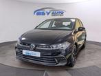 Volkswagen Polo 1.0 TSI Style DSG+Camera+Carplay+GPS, Stof, Gebruikt, 95 pk, Zwart