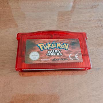 Pokémon ruby version (Nintendo gameboy advance)
