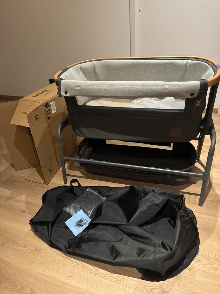 Cododo Iora avec draps, Enlèvement, Comme neuf, Lit