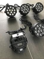 6-pack LED par - ook per stuk te koop - NIEUW, Enlèvement ou Envoi, Commande sonore