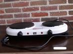 Kookplaat, 2500 W, SHG, dubbel met deksel, nieuw., Elektronische apparatuur, Kookplaten, Nieuw, 3 kookzones of minder, Ophalen of Verzenden