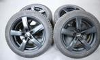 Winterbanden 5x112 215 55 17 VW Mercedes Audi Mini, Auto-onderdelen, Ophalen, Winterbanden, Velg(en)