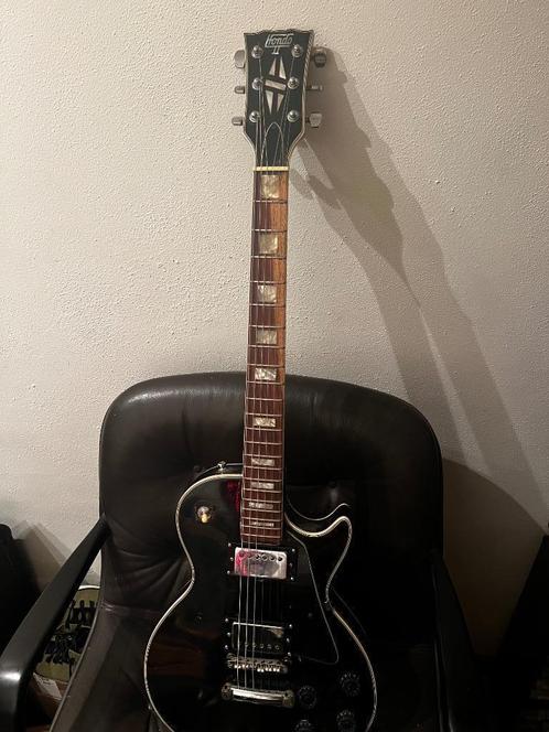 Hondo II les paul custom, Muziek en Instrumenten, Snaarinstrumenten | Gitaren | Elektrisch, Gebruikt, Solid body, Overige merken