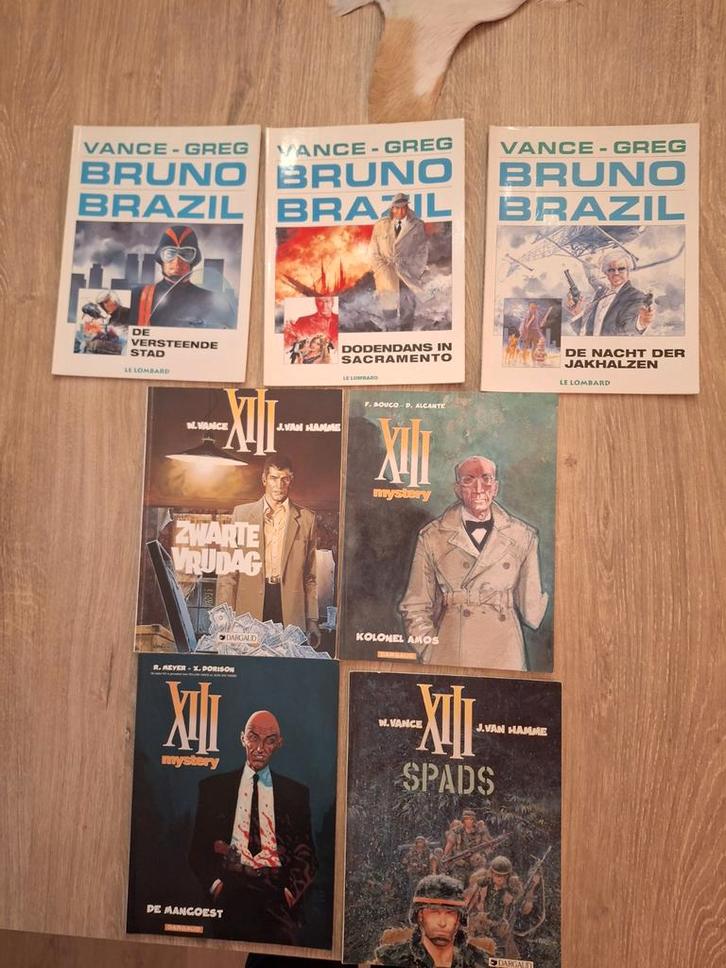 Lot van 7 strips, Livres, Romans historiques, Enlèvement ou Envoi