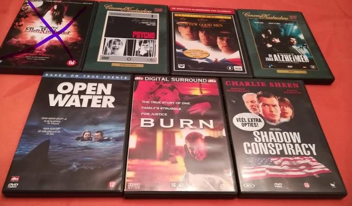 Dvd thrillers en horror, Cd's en Dvd's, Dvd's | Thrillers en Misdaad, Zo goed als nieuw, Ophalen of Verzenden