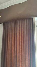 Zware gordijnen niet gevoerd, Huis en Inrichting, Stoffering | Gordijnen en Lamellen, Ophalen of Verzenden, Zo goed als nieuw