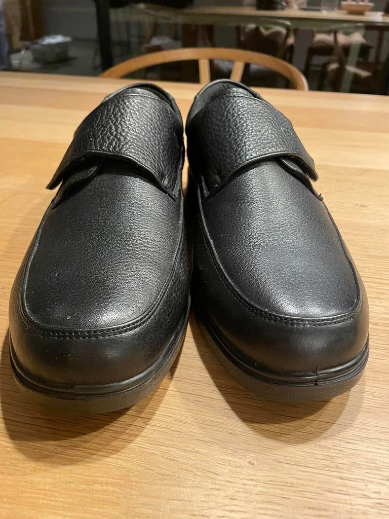 G comfortschoenen met velcro., Zwart, Overige typen, Ophalen of Verzenden, Zo goed als nieuw