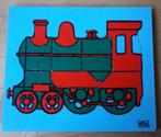 Puzzle Locomotive/Locomotief puzzel vintage - Galt Toys, Kinderen en Baby's, Speelgoed | Kinderpuzzels, Ophalen, 10 tot 50 stukjes