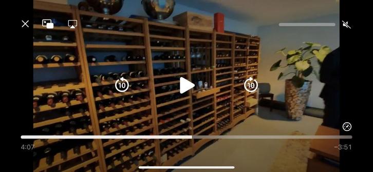 Eurocave wijnrek oplegsysteem, Huis en Inrichting, Woonaccessoires | Wijnrekken, Zo goed als nieuw, 75 cm of meer, Hout, 25 flessen of meer