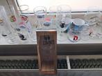 Lot van 30+ glazen, Ophalen, Zo goed als nieuw, Bierglas