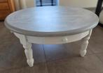 Landelijke salontafel, Ophalen, Zo goed als nieuw, Rond, Landelijk chique