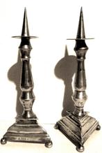 Kaarshouder 900 zilver (een paar)., Ophalen of Verzenden, Zilver