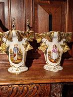 Paar mooie Antieke Cornet Vazen, Antiquités & Art, Antiquités | Vases, Enlèvement
