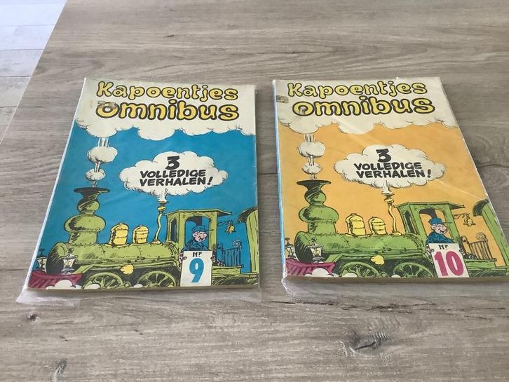 Kapoentjes omnibus verschillende stripverhalen, Boeken, Stripverhalen, Gelezen, Meerdere stripboeken, Ophalen of Verzenden