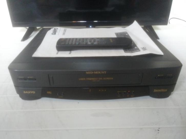 Sanyo VHR-330 ES videorecorder, Audio, Tv en Foto, Videospelers, Gebruikt, VHS-speler of -recorder, Verzenden