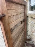 Padouk tuinpoort, Tuin en Terras, Tuinpoorten, Ophalen, Gebruikt