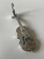 Massief zilveren Miniatuur viola d’Amore. (1831-1868), Antiek en Kunst, Verzenden, Zilver