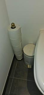 Toilet papier houder en vuilnisemmertje, Ophalen of Verzenden, Zo goed als nieuw