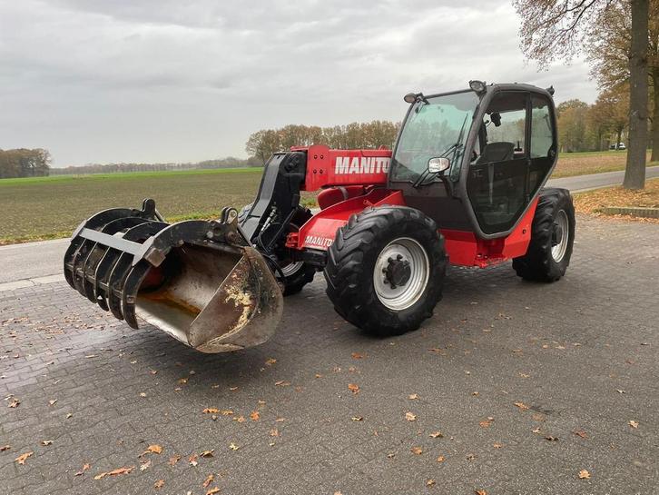 Manitou MLT741-120 verreiker (bj 2011), Articles professionnels, Agriculture | Tracteurs, Enlèvement