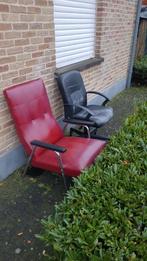 Stoel vintage gratis, Tuin en Terras, Ophalen