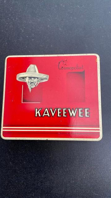 Blikken sigarendoosje kaveewee, Enlèvement, Utilisé