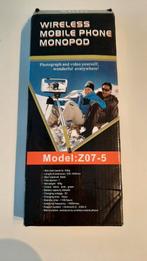 Draadloze monopod Z07-5 voor Samsung en iphone, Audio, Tv en Foto, Fotografie | Statieven en Balhoofden, Ophalen of Verzenden