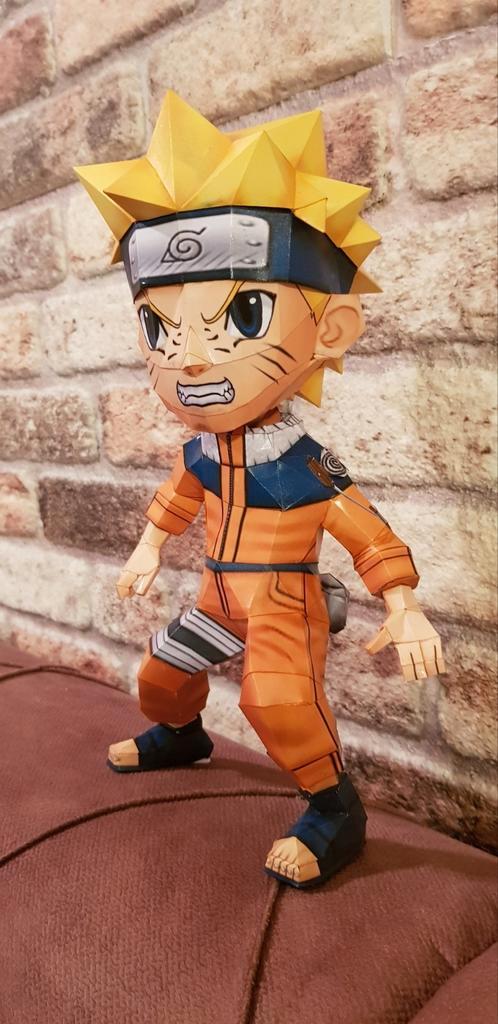 Figurines papercraft Naruto, Hobby en Vrije tijd, Modelbouw | Figuren en Diorama's, Zo goed als nieuw, Ophalen of Verzenden