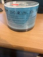 Boîte TDK 50 dvd-r à graver 16x speed. Boîte fermée., Nieuw, Dvd, TDK