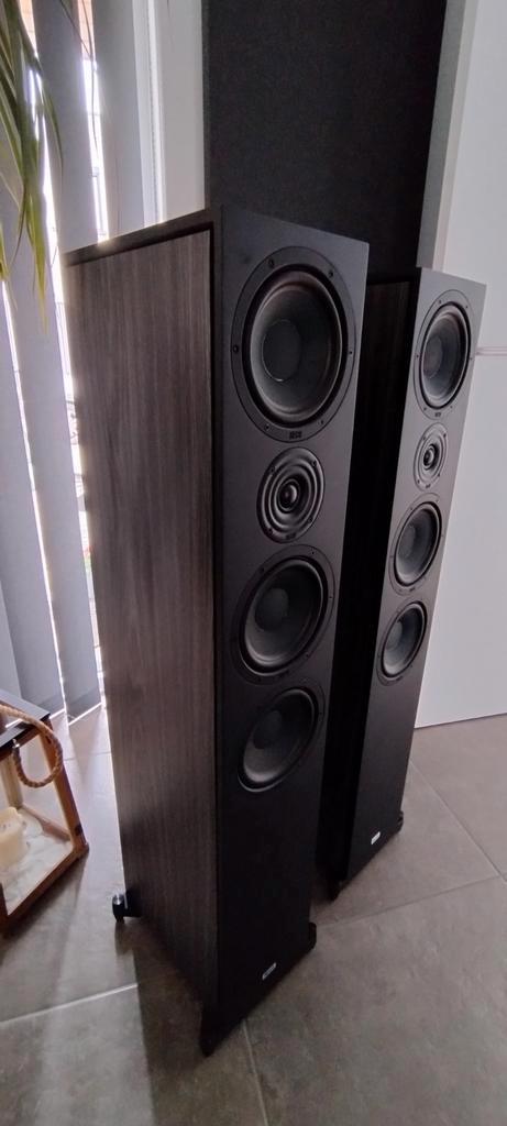 Luidsprekers Heco aurora 700, Audio, Tv en Foto, Luidsprekerboxen, Zo goed als nieuw, Ophalen