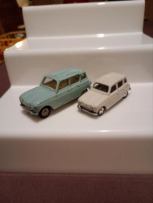 Renault 4, 1/43 en 1/64, Hobby en Vrije tijd, Modelauto's | 1:43, Zo goed als nieuw, Dinky Toys, Ophalen of Verzenden