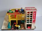 vintage retro garage Fisher Price 930 - 1970, Ophalen of Verzenden