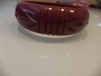 vintage armband, Ophalen of Verzenden, Zo goed als nieuw, Rood