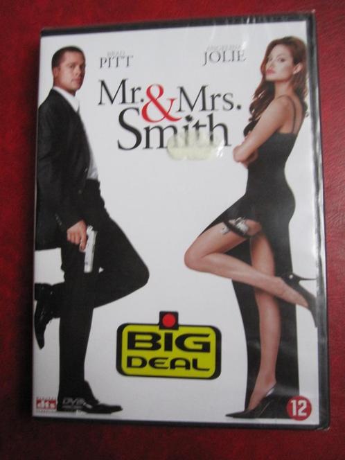 Mr. & Mrs. Smith (2005) nieuw in de verpakking, Cd's en Dvd's, Dvd's | Actie, Nieuw in verpakking, Actiekomedie, Vanaf 12 jaar