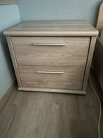 Bed + nachtkastje + bureau, Enlèvement, Utilisé