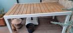 Terras tafel Vinci , 160x94cm 74 cm hoog, Tuin en Terras, Tuintafels, Ophalen, Zo goed als nieuw, Rond, Aluminium