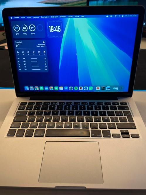 Apple Macbook Pro 2015 512gb, Computers en Software, Apple Macbooks, Zo goed als nieuw, MacBook, 13 inch, 512 GB, 16 GB, Azerty