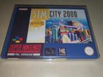 Sim City 2000 SNES Game Case, Zo goed als nieuw, Verzenden
